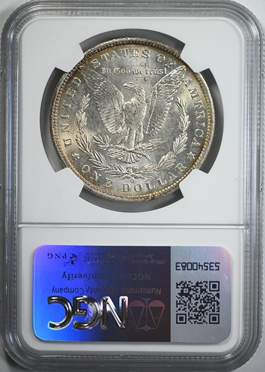 1883-O Morgan Dollar $1 NGC MS64 - TONED!