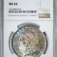 1883-O Morgan Dollar $1 NGC MS64 - TONED!