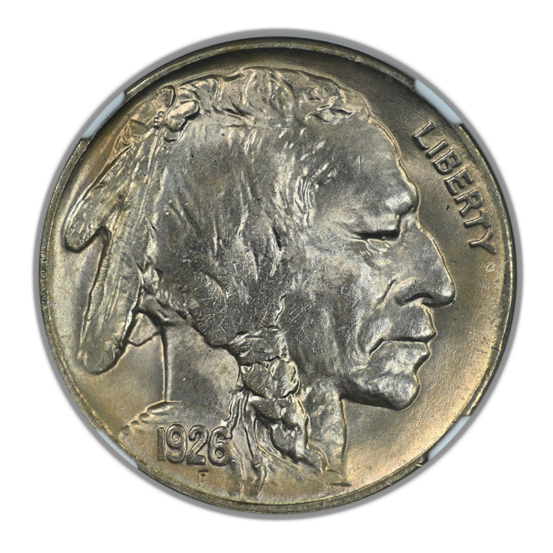 1926 Buffalo Nickel 5C NGC MS65