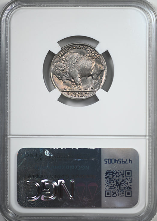 1927 Buffalo Nickel 5C NGC MS65