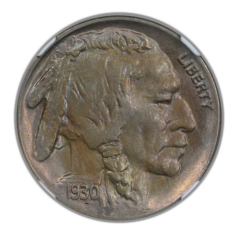 1930-S Buffalo Nickel 5C NGC MS65