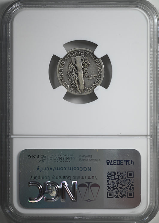 1921-D Mercury Dime 10C NGC F15