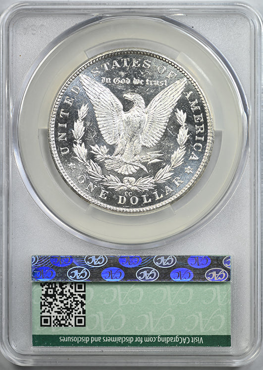 1882-CC Morgan Dollar $1 CAC MS64DMPL - Deep Mirror Prooflike