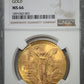 1981 Mo Mexico Gold 1 Onza NGC MS66