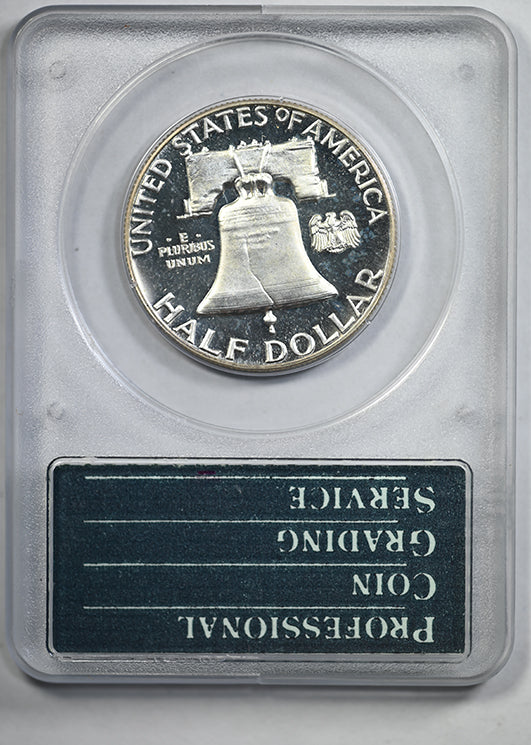 1962 Proof Franklin Half Dollar 50C PCGS Rattler PR65
