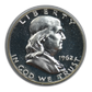 1962 Proof Franklin Half Dollar 50C PCGS Rattler PR65