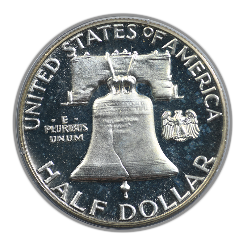 1962 Proof Franklin Half Dollar 50C PCGS Rattler PR65