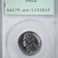 1938 Proof Jefferson Nickel 5C PCGS Rattler PR64