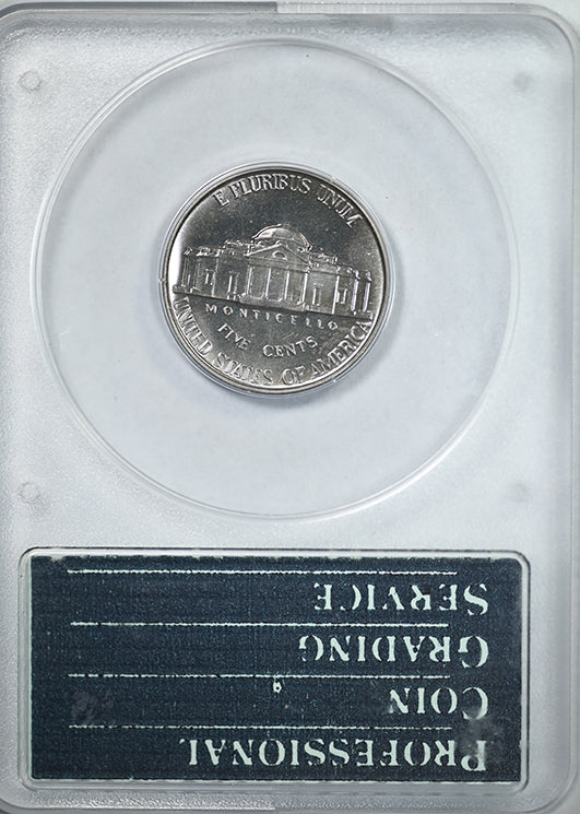 1938 Proof Jefferson Nickel 5C PCGS Rattler PR64