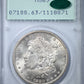 1880-CC Morgan Dollar $1 PCGS Rattler MS63 CAC