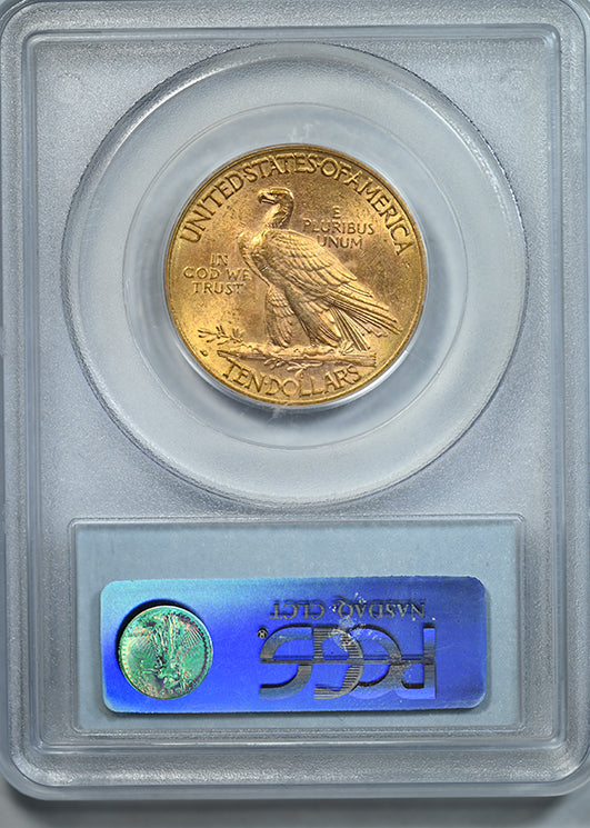 1910-D Indian Head Gold Eagle $10 PCGS MS62