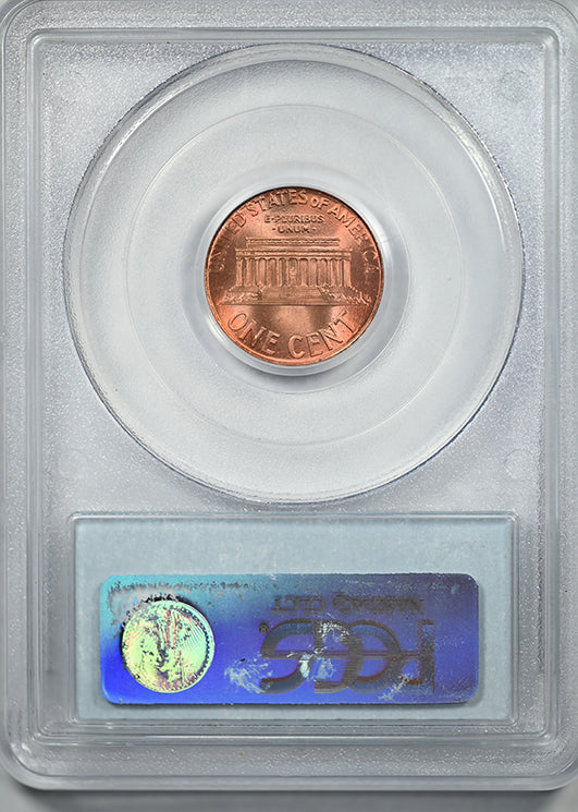 1995 Doubled Die Obverse Lincoln Memorial Cent 1C PCGS MS67RD CAC DDO
