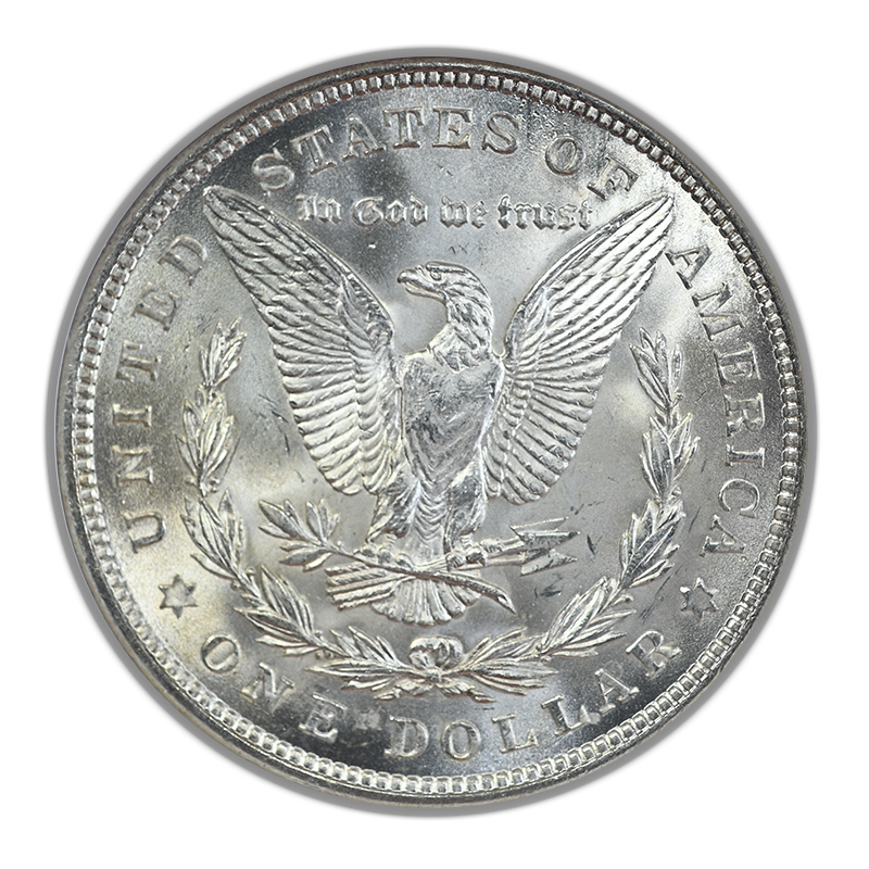 1921 Morgan Dollar $1 NGC MS64 CAC