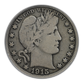 1915 Barber Half Dollar 50C PCGS F12 CAC Obverse