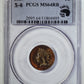 1869/69 S-4 Indian Head Cent 1C PCGS MS64RB Eagle Eye Photo Seal