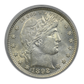 1892 Barber Quarter 25C ICG MS61