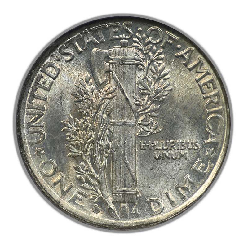 1929-D Mercury Dime 10C NGC MS65