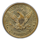 1883-CC Liberty Head Gold Half Eagle $5 PCGS XF45 Reverse