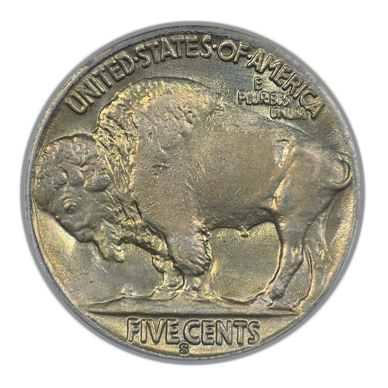 1931-S Buffalo Nickel 5C PCGS MS65