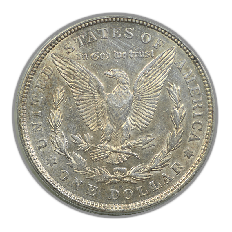 1921 Morgan Dollar $1 PCGS Sample Slab Circulated OGH