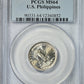 1937-M U.S. Philippines 20C Centavos PCGS MS64