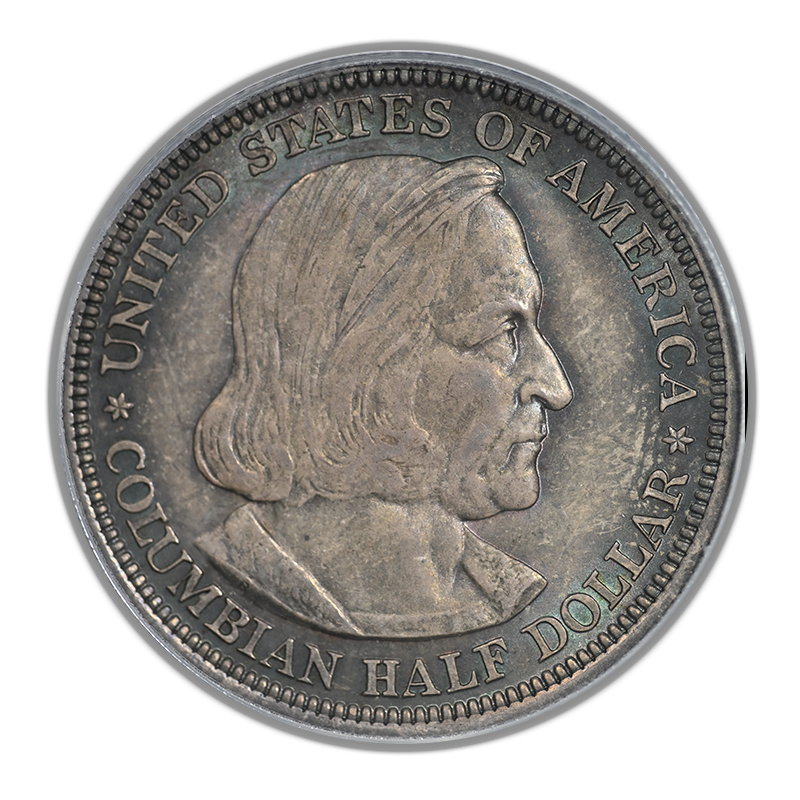 1893 Columbian Exposition Classic Commemorative Half Dollar 50C PCGS MS63