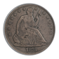 1873-CC Liberty Seated Half Dollar 50C PCGS VF20 - No Arrows