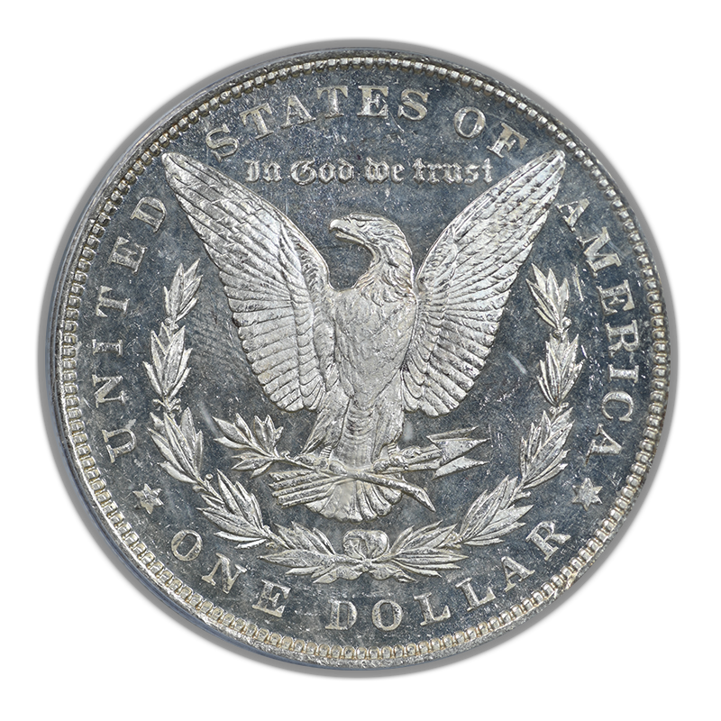 1888 Morgan Dollar $1 PCGS MS64DMPL CAC - Deep Mirror Prooflike