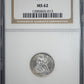 1886 Liberty Seated Dime 10C NGC MS62