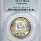 1925 Vancouver Classic Commemorative Half Dollar 50C PCGS MS64 - TONED!