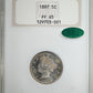 1897 Proof Liberty V-Nickel 5C NGC Fatty PF65 CAC