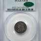 1833 Capped Bust Dime 10C PCGS VF20 CAC Obverse Slab