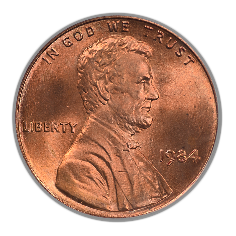 1984 Doubled Die Obverse Lincoln Memorial Cent 1C PCGS MS66RD OGH