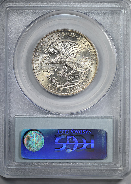 1918 Lincoln Illinois Classic Commemorative Half Dollar 50C PCGS MS63
