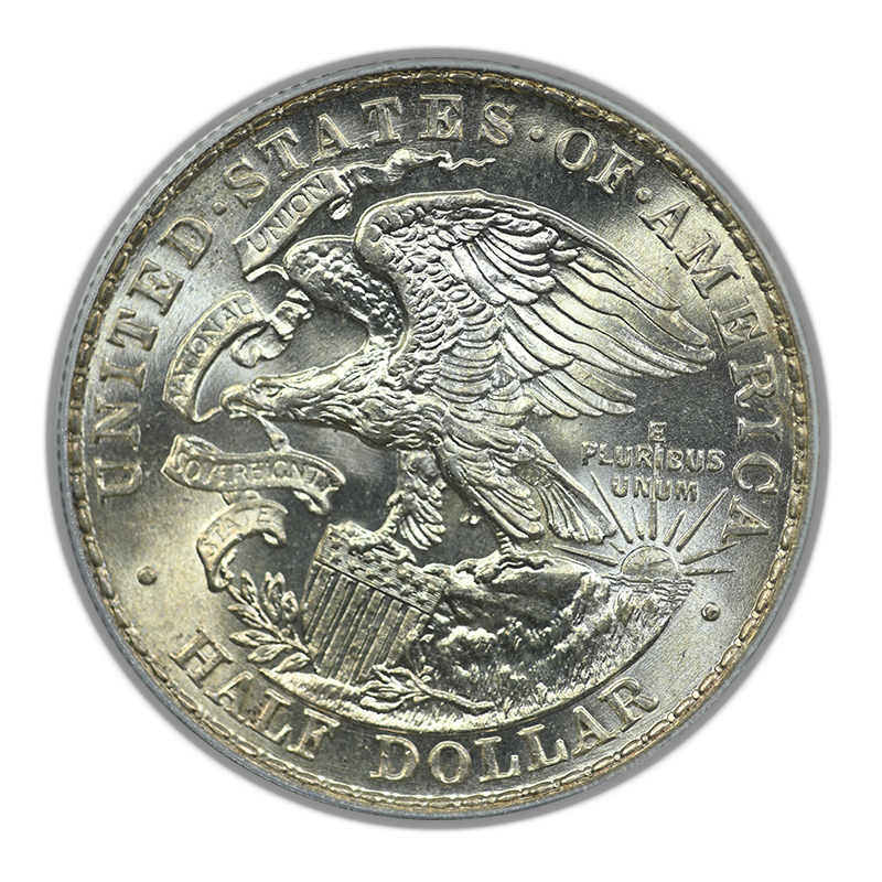 1918 Lincoln Illinois Classic Commemorative Half Dollar 50C PCGS MS63