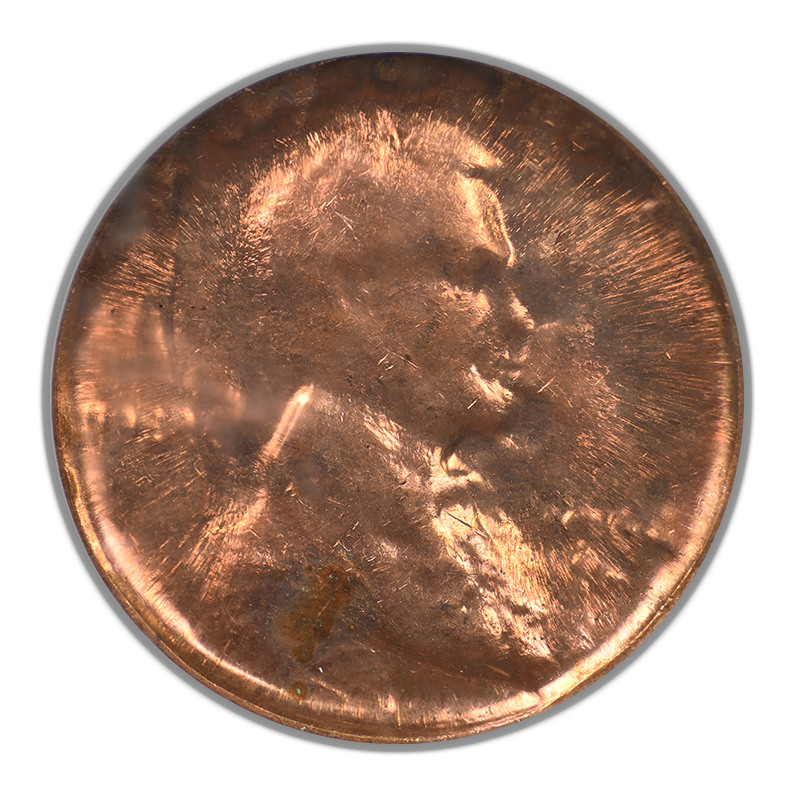 1964-D Lincoln Memorial Cent 1C ANACS Soapbox MS64RD - Mint Error Struck Thru Late Cap Die