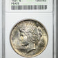 1921 Peace Dollar $1 ANACS MS63