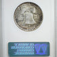 1956 Franklin Half Dollar 50C NGC Fatty MS65 CAC - TONED!