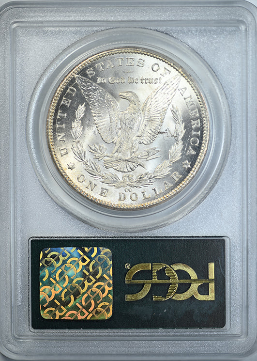 1885-CC Morgan Dollar $1 PCGS MS65 OGH Reverse Slab