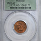 1909 Indian Head Cent 1C PCGS MS65RD OGH