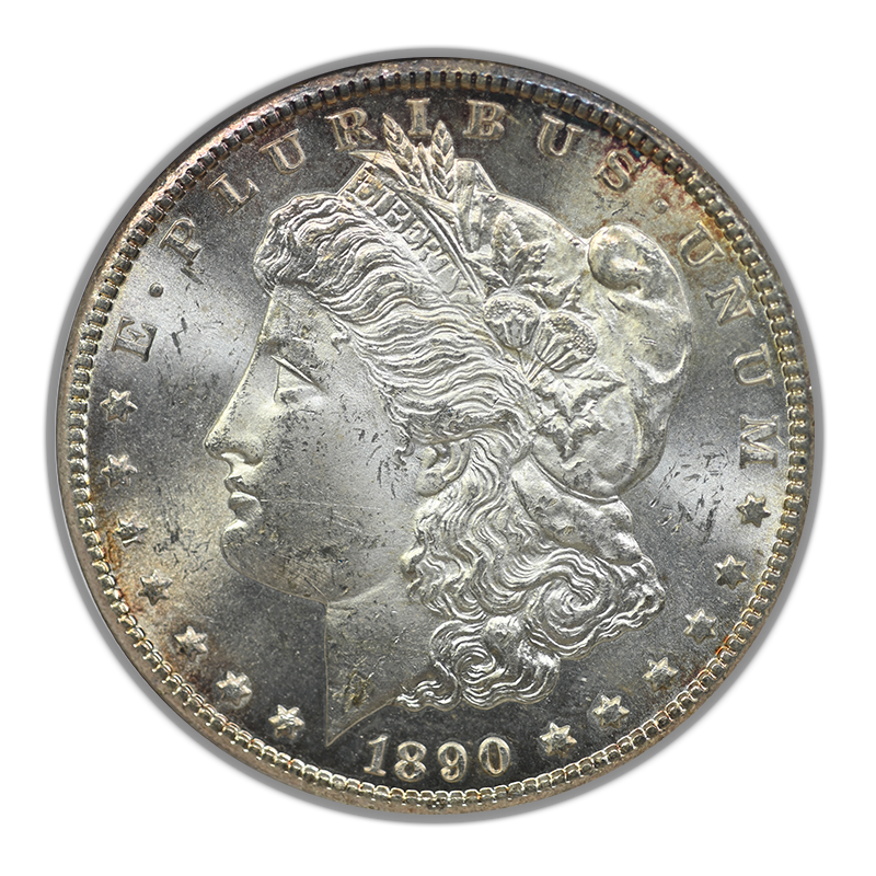 1890-CC Morgan Dollar $1 NGC Fatty MS63