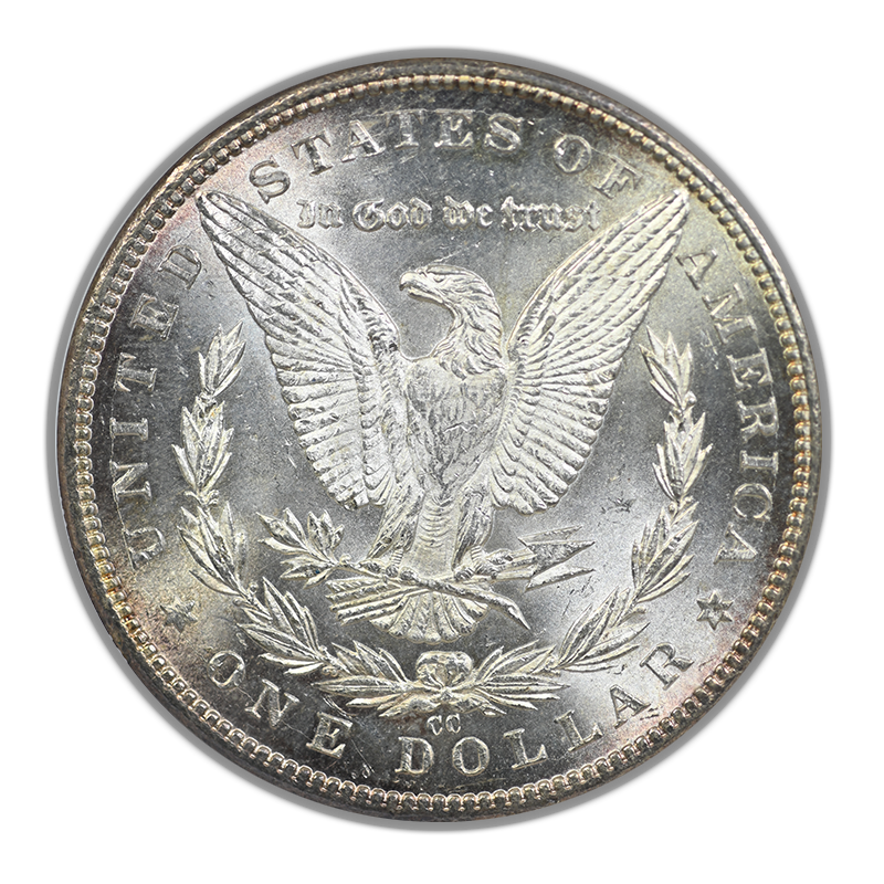 1890-CC Morgan Dollar $1 NGC Fatty MS63