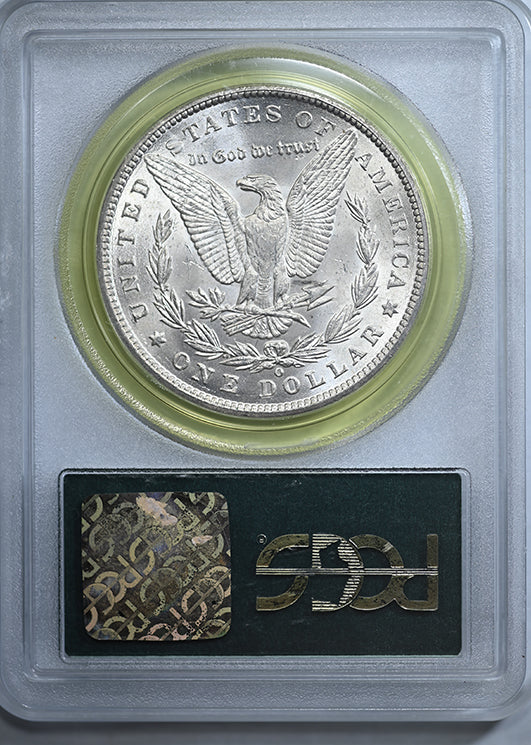 1899-O Morgan Dollar $1 PGCS MS64 CAC OGH