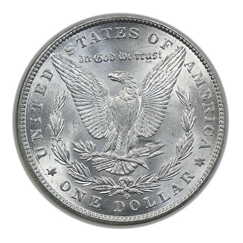 1899-O Morgan Dollar $1 PGCS MS64 CAC OGH