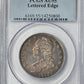 1836 Capped Bust Half Dollar 50C PCGS AU55 - Lettered Edge