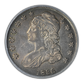 1836 Capped Bust Half Dollar 50C PCGS AU55 - Lettered Edge