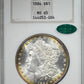 1884 Morgan Dollar $1 NGC Fatty MS65 CAC - REVERSE TONED!