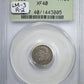 1830 Capped Bust Half Dime H10C PCGS XF40 OGH