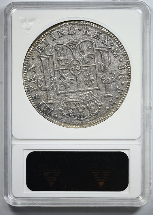 1783-Mo FF Mexico 8R Reales ANACS VF35 - "El Cazador" Louisiana 1784 Shipwreck