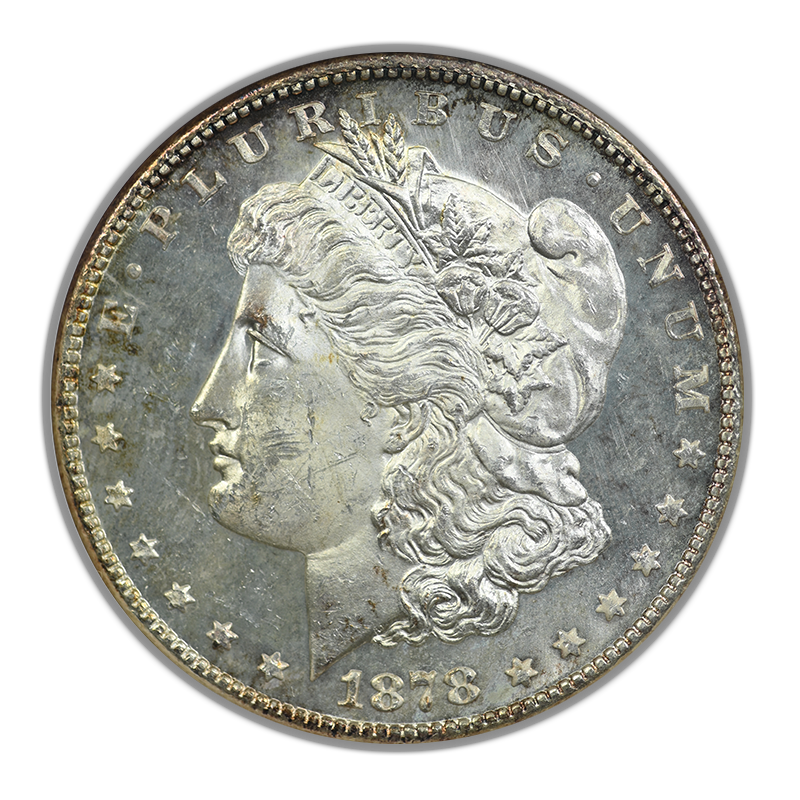 1878-S Doubled Die Obverse Morgan Dollar $1 ANACS Soapbox MS64 VAM-6 DDO HOT 50